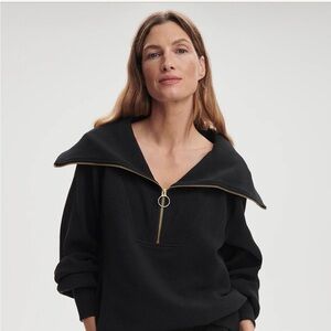 NWOT Varley Black Vine Pullover